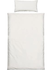 Постельное белье из микрофибры Boston белого цвета REDBEST, 135x200 см + 40x80 см