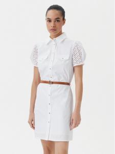 Облегающее платье-рубашка FR25SD1009W682V8 Fracomina, белый