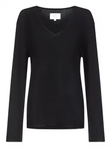 Свитер Saya с V-образным вырезом Loulou De Saison, черный