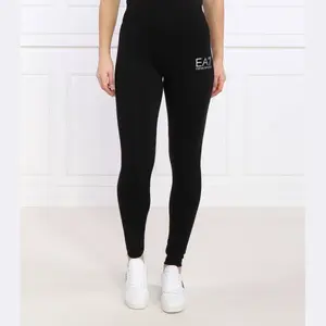 Леггинсы узкого кроя Ea7, черный