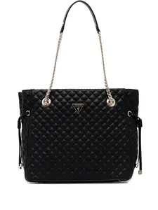 Стеганая сумка на плечо Everlee Guess Usa, черный