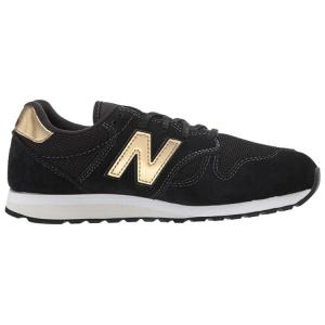 Кроссовки женские NB 520 с низким верхом, черные/золотые New Balance