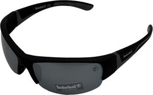 Очки Timberland TB7232, матовые, черно-оранжевые, поляризованные, Revo, один размер