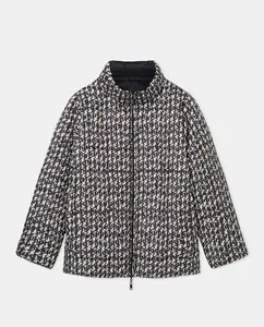 Женский короткий двусторонний пуховик Couchel, черный