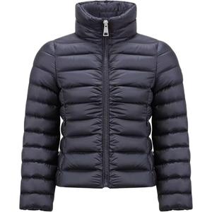 Детская пуховая куртка Ige с капюшоном Moncler, marine синий