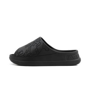 Тапочки-слайды мужские с амортизацией Aape, Black Bkx