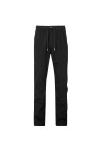 Брюки для отдыха в стиле регби, 29 дюймов (74 см) по внутренней стороне штанин Cotton Traders, черный