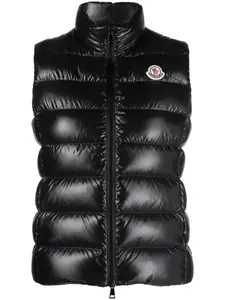 Дутый жилет Ghany MONCLER, черный