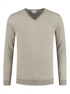 Джемпер с V-образным вырезом Hackett, нейтральный