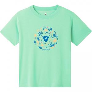 Детская футболка MONTBELL, зеленый