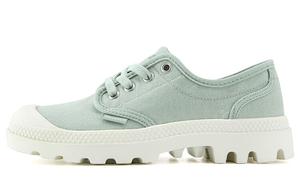 Обувь Pampa Canvas, женская, с низким верхом, Masonry Blocks, голубовато-серая Palladium