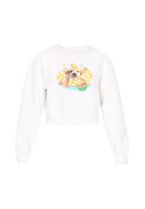 MYMO Свитшот 'Pop' в цвете Off White