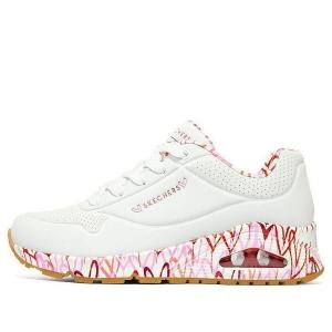 Кроссовки uno loving love x james goldcrown 'white red pink' Skechers, белый