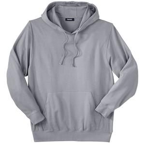 Мужской ультракомфортный флисовый пуловер Kingsize для больших и высоких людей KingSize, серый