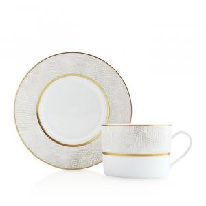 Bernardaud Sauvage Блюдце для белого чая, золотой