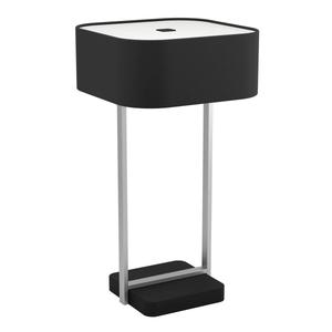 Настольная лампа Eglo черный, серебристый, белый, 29/29/53,5 см