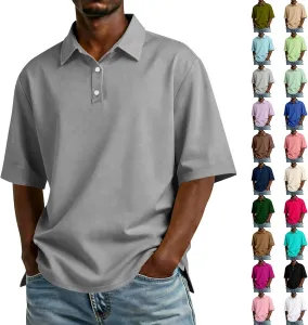 Футболка-поло для мужчин Big and Tall с коротким рукавом