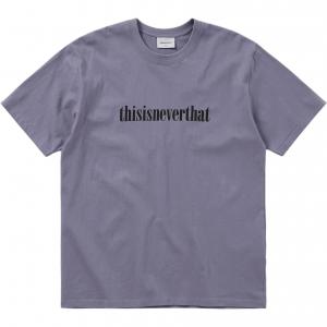Футболка SS25 Unisex Thisisneverthat, фиолетовый