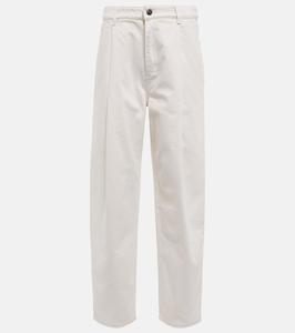 Прямые джинсы с высокой талией Magda Butrym, кремовый