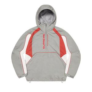 Куртка Supreme Paneled Half Zip Pullover 'Grey'