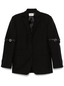 Блейзер по фигуре Coperni, черный