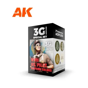 Цвета униформы пилотов США времен Второй мировой войны, 3rd Gen Acrylic Special Set