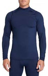 Мужская компрессионная рубашка с воротником-стойкой и длинными рукавами Dsg для холодной погоды