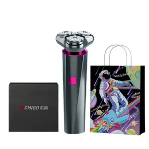 GZ 6880 поворотная бритва многофункциональный триммер для стрижки волос и удаления волос в носу 3 в 1 набор CHIGO