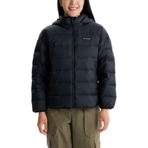 Columbia Городская уличная куртка пуховая женская черная City Outdoor Collection, Black