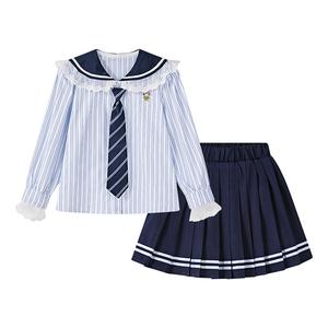 Детский комплект из юбки Disney, синий