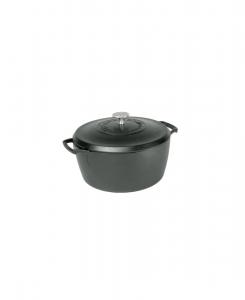 Кастрюля-жаровня Blacklock Triple Seasoned объемом 5,5 кварты Lodge Cast Iron, Black