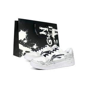 Понтонные лодки cloud mist обертки противоскользящие и износостойкие увеличивающие высоту низкие скейтерские кроссовки men's LINING, черный