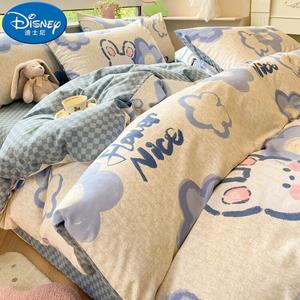 Disney Комплект постельного белья из 4 предметов, простыня на резинке, 150x200 см