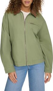 Женская куртка Levi's на молнии с воротником, Sage Green