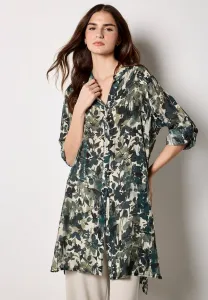 Блузка на пуговицах Apricot, Green