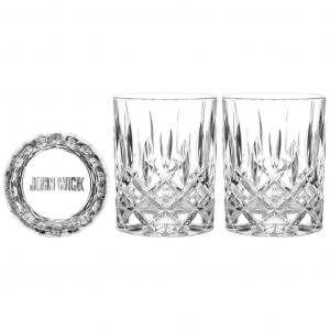 Набор из 2 бокалов Whiskyglas Becher John Wick 295 мл прозрачный Nachtmann, прозрачный