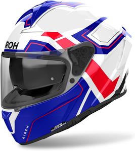 Мотоциклетный шлем Airoh Spark 2 Full Face, Gloss Dart Blue/Red