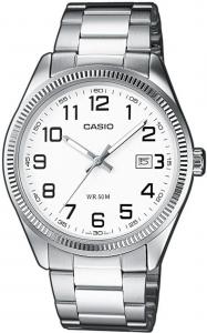 CASIO Серебряные аналоговые часы