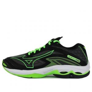 Носки Mizuno Wave Lightning Z7 'Black Fluorescent Green', черный