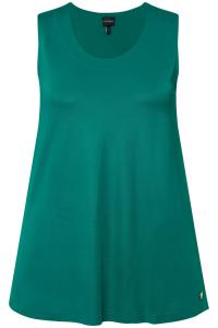 Рубашка Ulla Popken, темно-зеленый