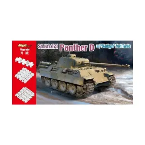 Sd.Kfz.171 Pantehr D с топливными баками Stadtgas, Dragon Models - '39 to '45 Series - Germany (1:35)