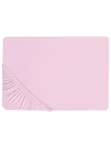 Простыня Beliani Bettlaken JANBU, розовый