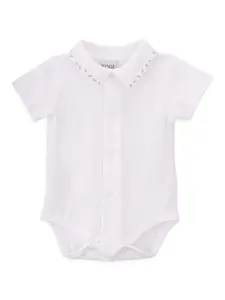 Боди Leaf Knot, белый