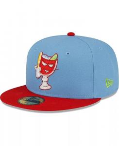 Мужская красная приталенная шляпа Reno Aces Copa De La Diversion 59FIFTY New Era, красный