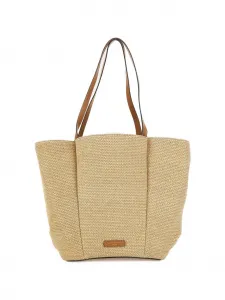 Сумка на плечо с нашивкой-логотипом Lily Gianni Chiarini, бежевый