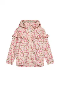 Водонепроницаемая куртка с принтом по всей поверхности Minymo, White Swan