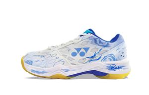 YONEX Power Cushion амортизирующие дышащие износостойкие низкие бадминтонные кроссовки Unisex Rose Blue