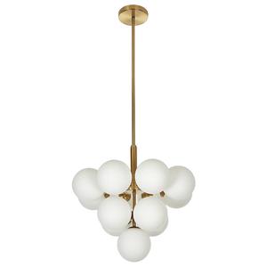 Подвесной светильник Beliani, 43x43x99 см, цвет латуни