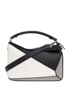 Кожаная сумка-тоут LOEWE, черный