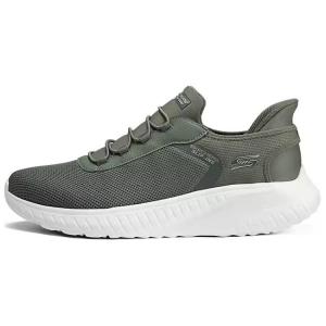 Кроссовки мужские Bob's Running Shoes с низким верхом Olive Green/OLV Skechers